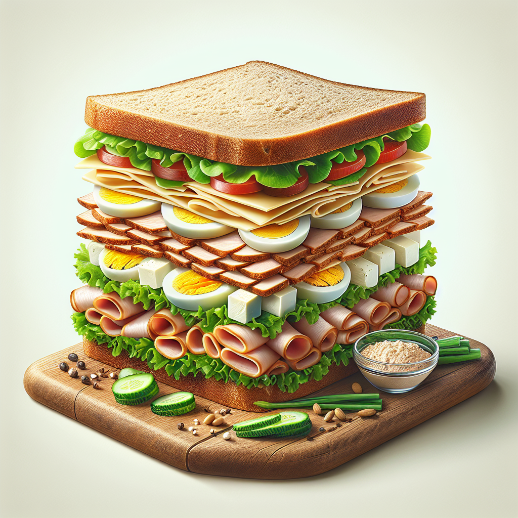 Doğru Sandviç Nasıl Olmalı ? Protein bombası bir tarif!