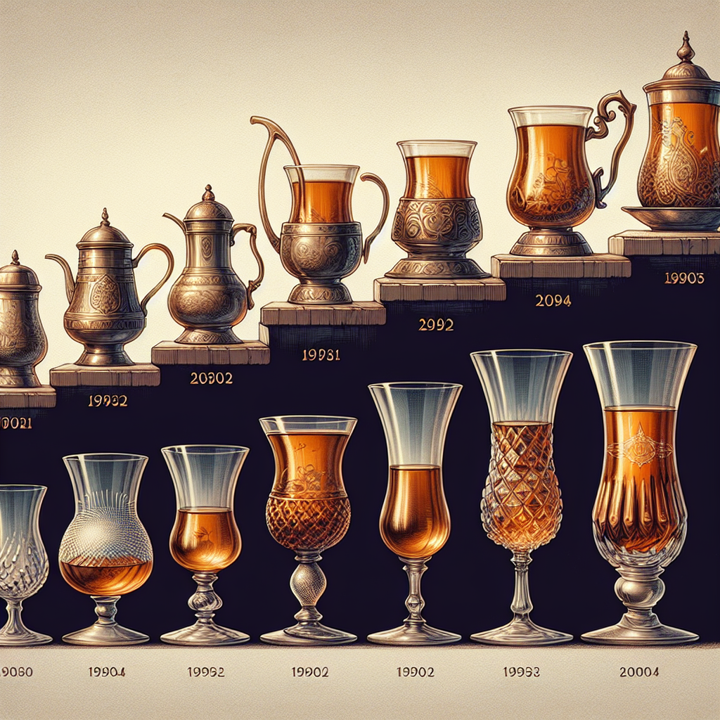 Cam bardağının tarihçesi